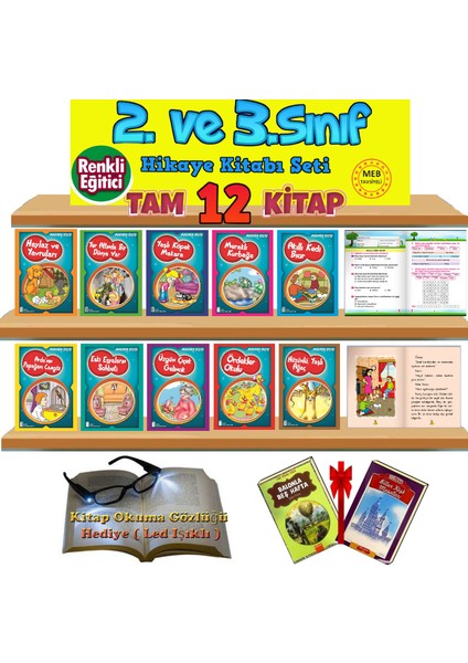 İlkokul 2. ve 3. Sınıf Hikaye Kitapları Serisi No:22