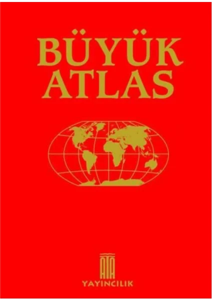 Büyük Atlas Ata Yayınları  Sert Kapak Onaylı