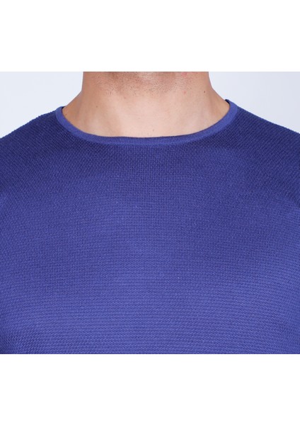 Bisiklet Yaka Kısa Kollu Pamuk Kazak indirimleri