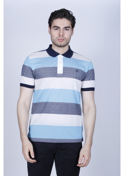 Polo Yaka Pamuklu Erkek T-Shirt.