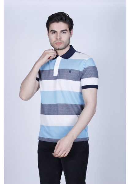 Polo Yaka Pamuklu Erkek T-Shirt. fiyatları