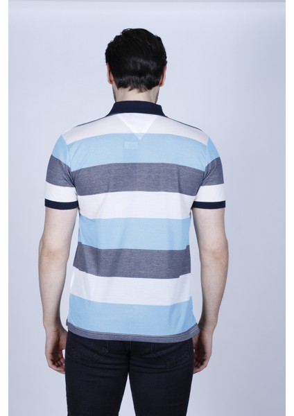 Polo Yaka Pamuklu Erkek T-Shirt. fırsatları