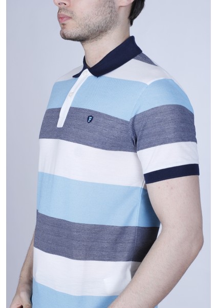 Polo Yaka Pamuklu Erkek T-Shirt. indirimleri