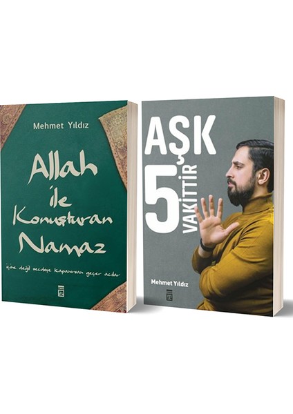 Allah ile Konuşturan Namaz - Aşk 5 Vakittir 2 Kitap Set