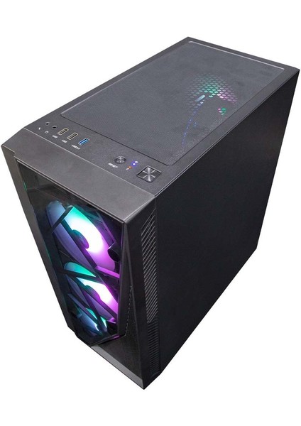 DRX1055 I5 12400F 16GB Ram 256GB M2 Nvme SSD 8gb RX6600 Ekran Kartı Masaüstü Oyun Bilgisayarı