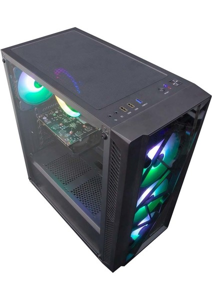 DRX1056 Intel Core I5 12400F 16GB Ram 512GB M2 Nvme SSD 8gb RX6600 Ekran Kartı Freedos Masaüstü Oyun Bilgisayarı
