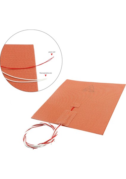 3D Yazıcı Silikon Isıtma Isıtıcı Isı Yatağı 450 W 220 V Hafif (Yurt Dışından)