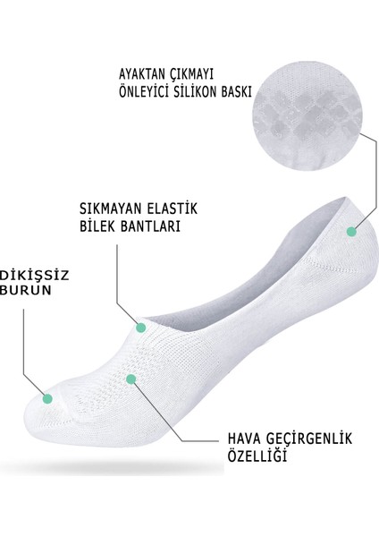6'lı Unisex Çocuk Babet Çorap