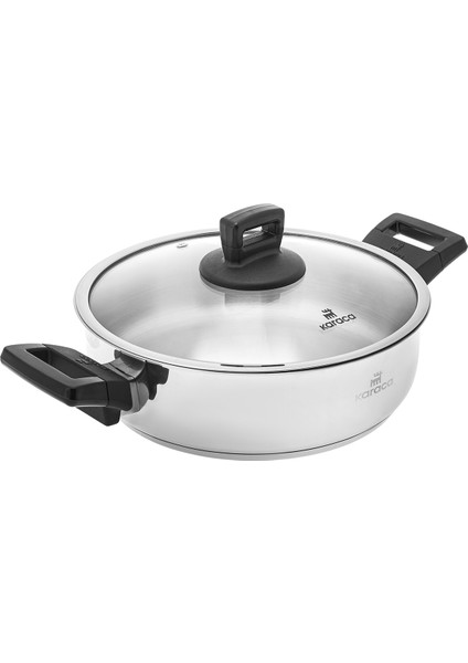 Senna Çelik Karnıyarık Tenceresi 24 cm 3 Lt