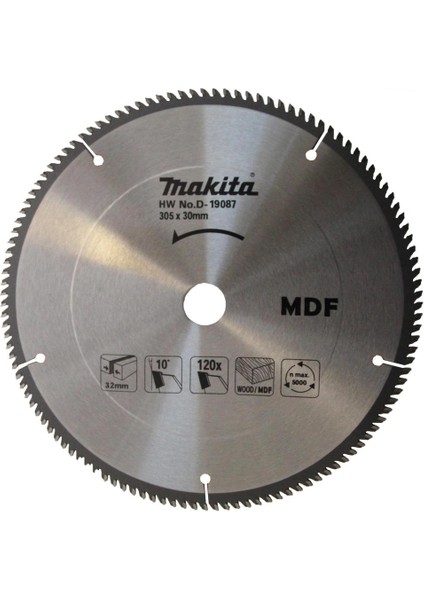 Makıta D-19087 Daire Testere 305X120DİŞ