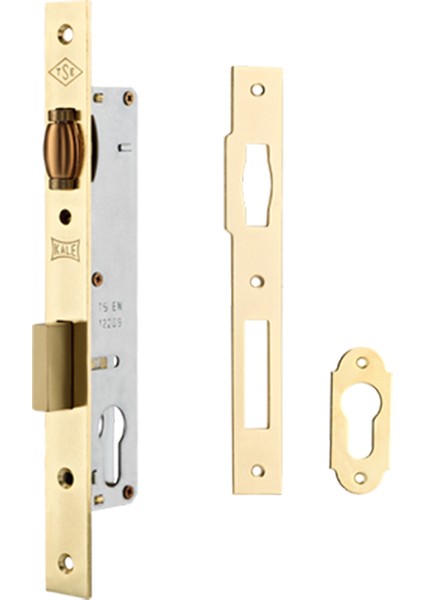 Kale 155 20 Silindirli Daire Kilidi Makaralı Sarı