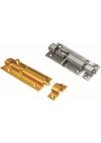 Alüminyum Mavzer Sürgü Saten 5 cm