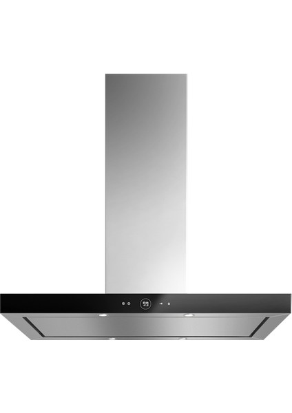 DPL 1185 Ada Tipi Davlumbaz 782 m³/h Inox/Siyah 110 cm 40483172