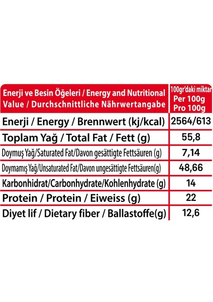 Kuruyemiş 1. Kalite Çiğ Badem İçi 1 kg