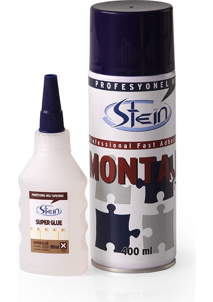 Stein Profesyonel Hızlı Yapıştırıcı - Mdf Kit 400 ml / 100 Gr.