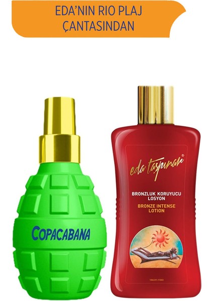 Copacabana Bronzing Bomb & Bronzluk Koruyucu Losyon (200 ml X 2 Çeşit)