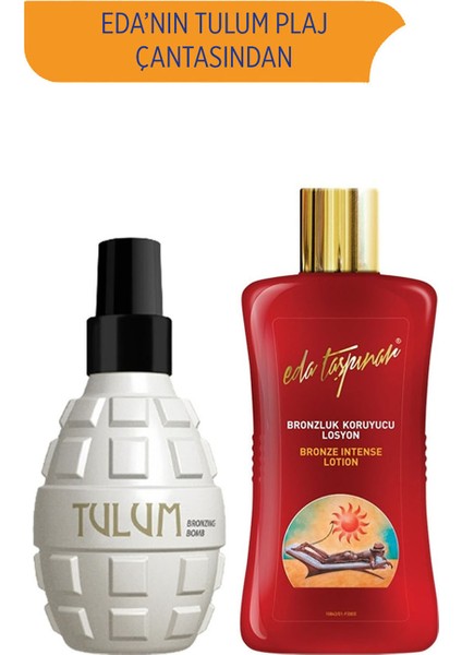 Tulum Bronzing Bomb & Bronzluk Koruyucu Losyon (200 ml X 2 Çeşit)