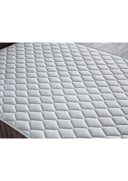 Ipek Mobilya Nima 3 Lü Set ( Baza + Başlık + Yatak ) Tek Kişilik ( Bej ) 90X190