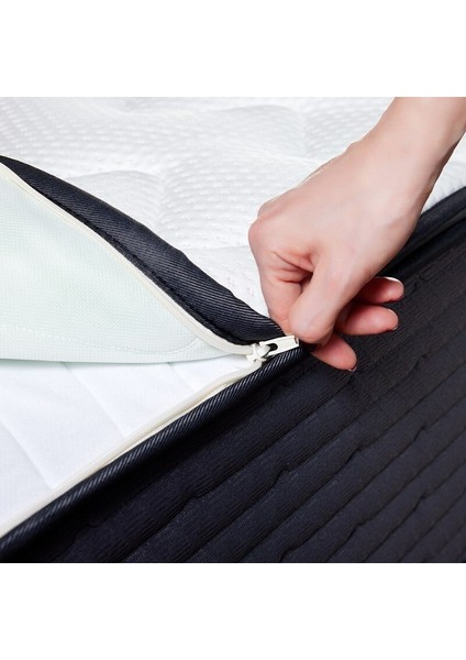Uykucu Fresh Bliss Çıkarılabilir Pedli Bambu Yatak / Tek Kişilik - 120x200