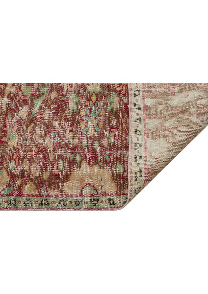 Sempati Halı El Dokuma Eskitme Vintage Halı 131 x 240 cm  8597