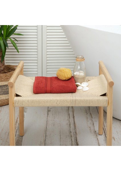 Daily Soft %100 Pamuk Yüz Havlusu 50x90 cm Terracotta