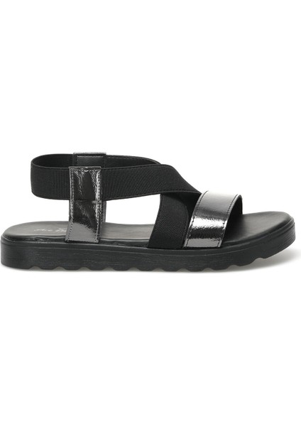 CS22053 2FX Antrasit Kadın Düz Sandalet