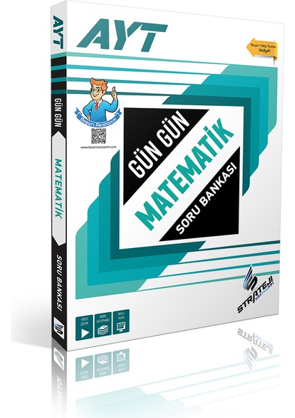 AYT Gün Gün Matematik Soru Bankası - Strateji Yayınları