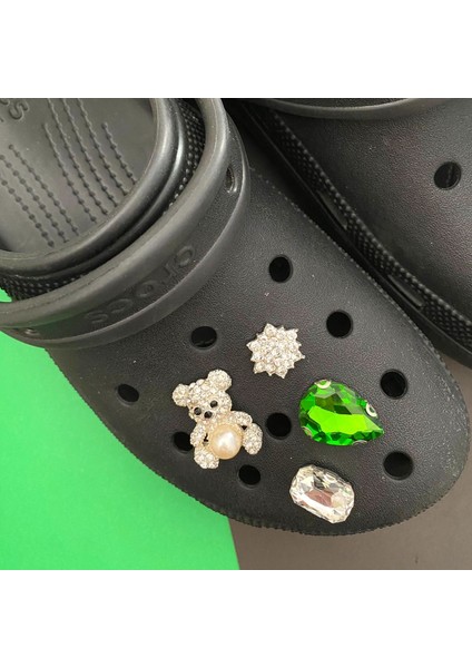 Crocs Terlik Süsü, Crocs Taşlı Süs, Crocs Terlik Taşlı Aksesuar, Crocs Taşı, Crocs Süsü