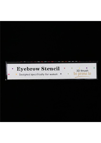 Kolay Kaş Şekillendirici Şablon Kart Kalıp Kolay Kaş Çizim Eyebrow Stencil Kaş Seti