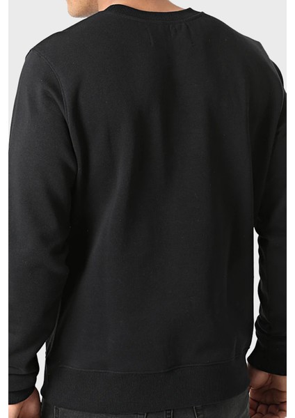 Calvin Klein Organik Pamuklu Regular Fit Bisiklet Yaka Sweatshirt