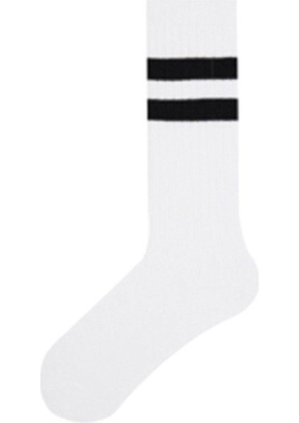 Mem Socks Çizgili Çocuk Dizaltı Çorap