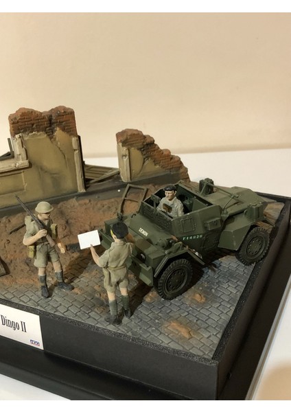 1001 Fırça Daimler Dingo Iı 1/35 Ölçekli Tamiya Maket