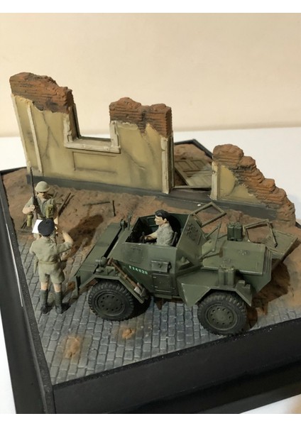 1001 Fırça Daimler Dingo Iı 1/35 Ölçekli Tamiya Maket