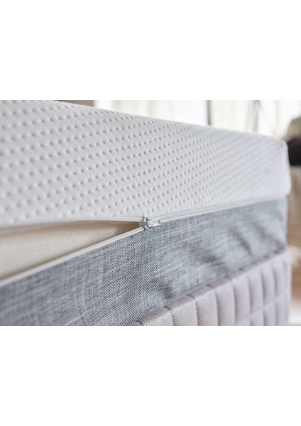 Visco Roll Box Sünger Yatak Tek Kişilik Kılıflı