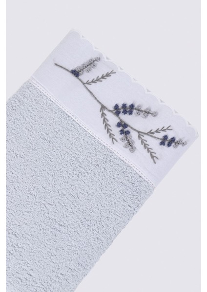 Derin Banyo Havlusu Organik Pamuk El Nakışlı Krem 80X150 cm fiyatları