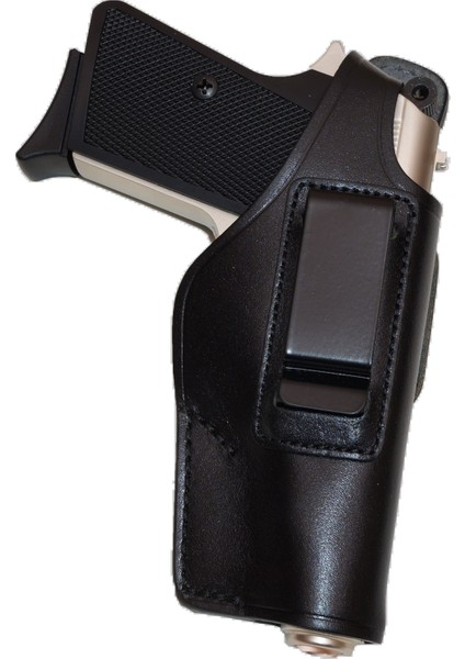 7.65 Kırıkkale, 7,65 Belçika, 7,65 Düğmeli Beretta, 7,65 Astra, 7,65 Çek Vizör Deri Tabanca Kılıfı K-209-S modelleri