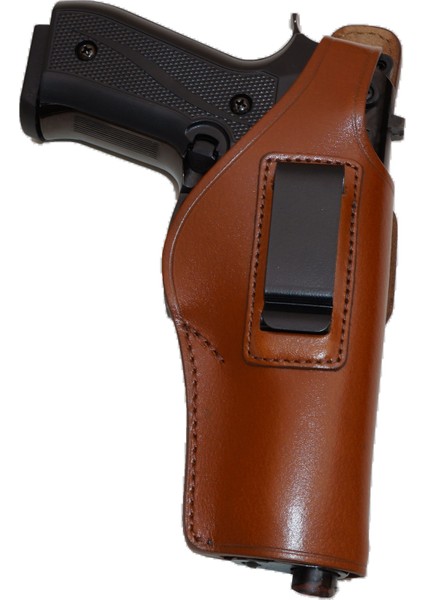 14'lü Browning HP Deri Tabanca Kılıfı K-204-T