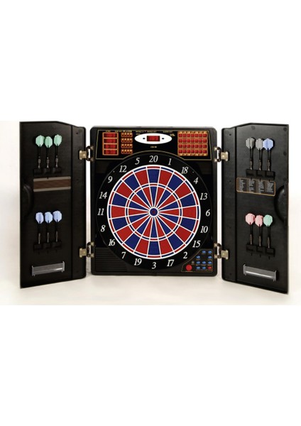 Profesyonel Elektronik Dart Tahtası Kabinli Karella Dart Cb-90