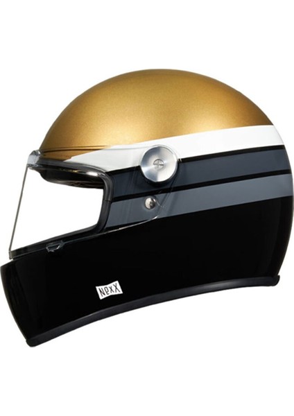 X.G100R Gallon Sarı-Siyah Kask