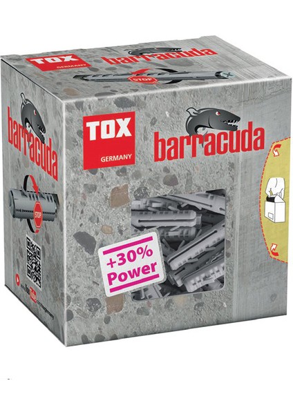 - Barracuda 5/25 Kanatlı Dübel ( 100 Adet )