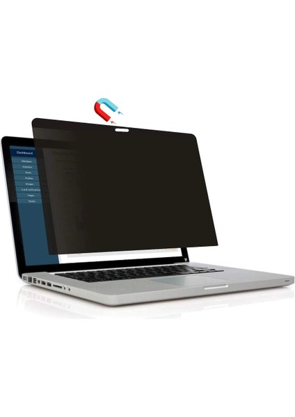 Manyetik Gizlilik Filtresi, Gizlilik Ekran Koruyucu 12" Macb