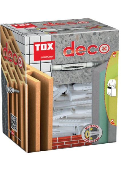 - Deco 10/66 Çok Amaçlı Dübel ( 50 Adet )