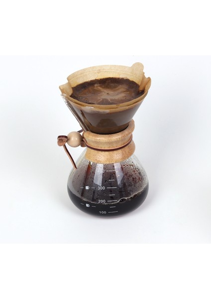 Chemex 400 ml Ahşap Tutacaklı