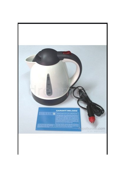 Export Plastik 1.0 Litre Araç Kettle 12V-24V