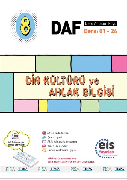 8.Sınıf DAF Din Kültürü ve Ahlak Bilgisi