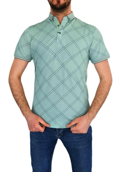 Erkek Polo Yaka Tişört T-809 BGL-ST01816