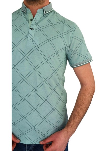 Erkek Polo Yaka Tişört T-809 BGL-ST01816