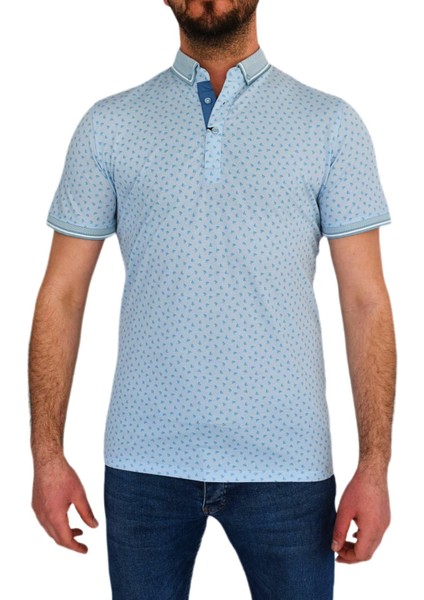 Erkek Polo Yaka Tişört T-807 BGL-ST01820