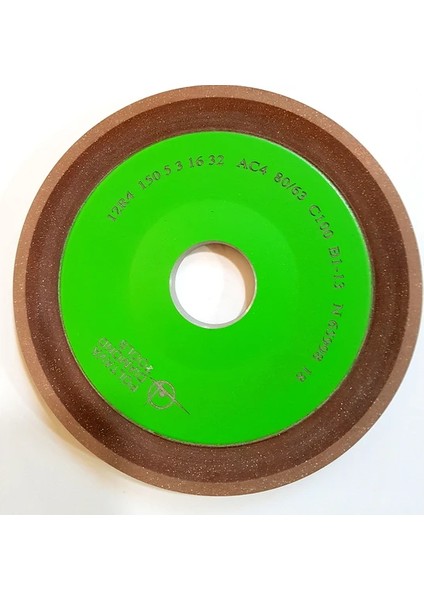 Elmas Aşındırıcı Disk Testere Bileme 12R4 Modeli 125 Mm Göbek Çapı 20 Mm Diamond