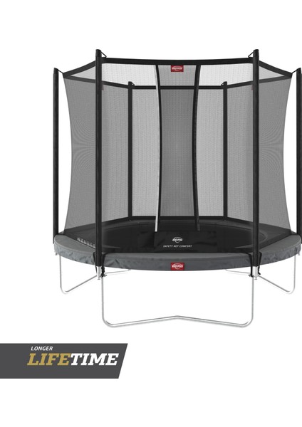 Favorit Regular 270 Gri Trambolin ve Comfort Güvenlik Filesi